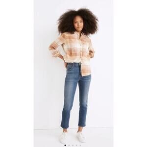 Madewell Stovepipe Jeans Straight Leg in Dearham Wash Size‎ 24